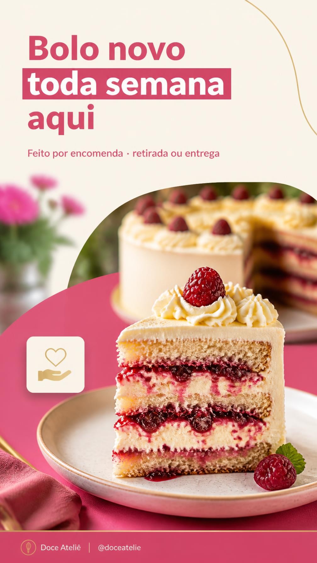 O story da mesma criação, montado pra tela cheia